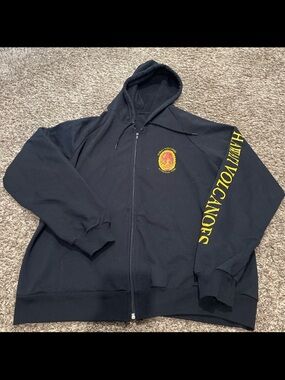 American apparel Hawaii volcanoes national Park full zip hoodie adult XL